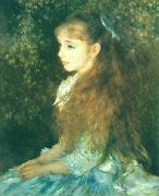 Pierre-Auguste Renoir Photo of painting Mlle. Irene Cahen d'Anvers. oil painting reproduction